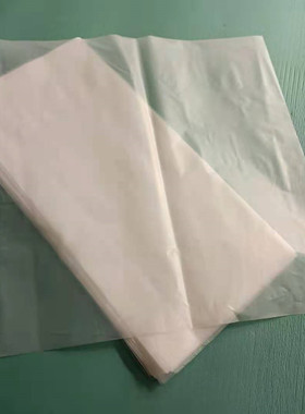 PE低压平口袋加厚8丝PO塑料袋半透明白色磨砂袋服装皮具包装胶袋