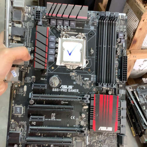 议价-华硕B85-PRO GAMER拆机原装主板，有挡板，功能一切