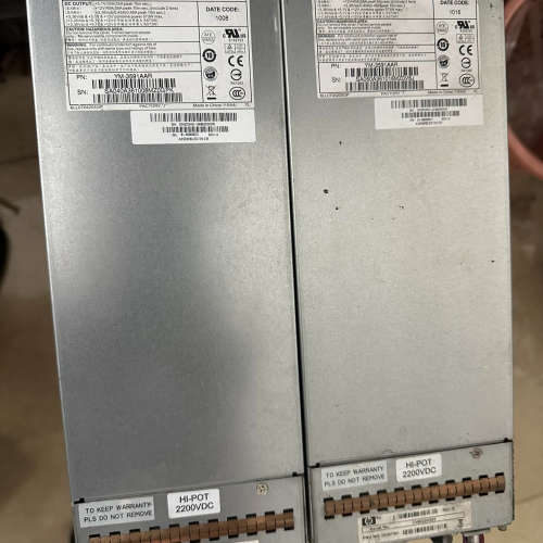 议价-HP 磁盘阵列柜电源 MSA2000 P2000G3 YM-