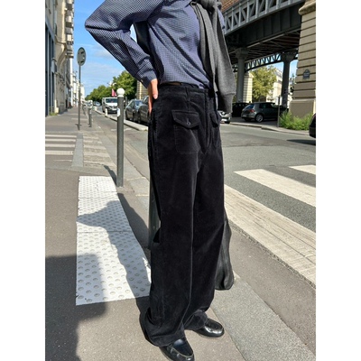 acme ground灯芯绒休闲裤2025秋季复古百搭显瘦休闲长裤01991