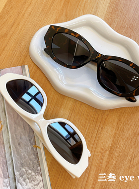 韩版复古偏光方圆脸显瘦墨镜tr90