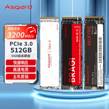 阿斯加特 AN4+ 1TB SSD固态硬盘 PCIe4.0 TLC颗粒 高达7000MB/s