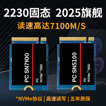 WD/西部数据 SN5100 2230固态硬盘2T 2230 SN7100 SN7100S PM9C1B