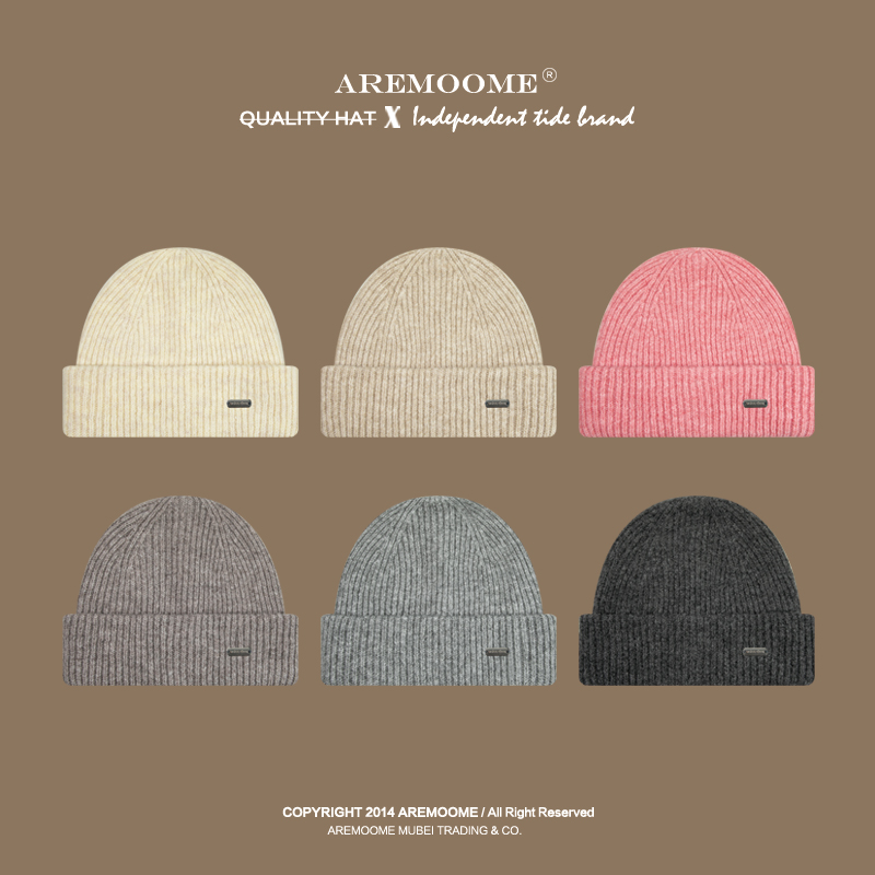 韩版毛线帽显脸小温暖拿捏松弛感