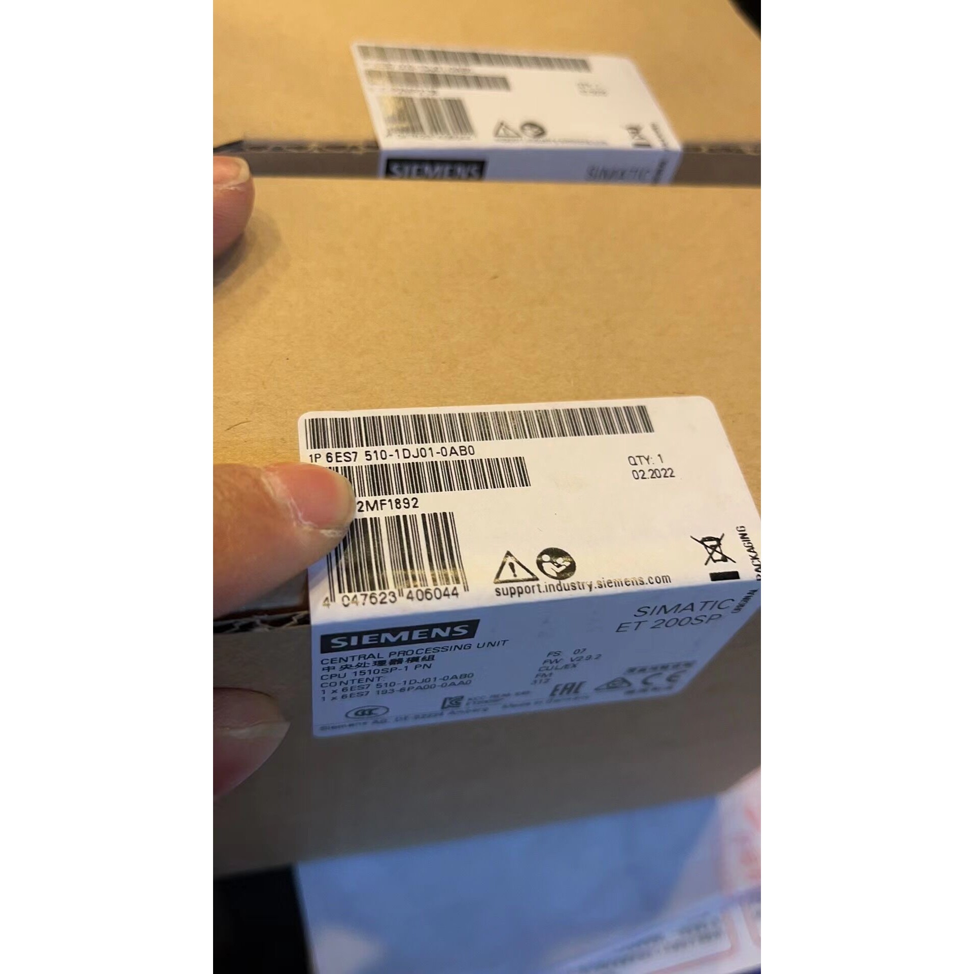 (议价)西门子ET 200SPCPU 1510SP-1PN6ES75询价