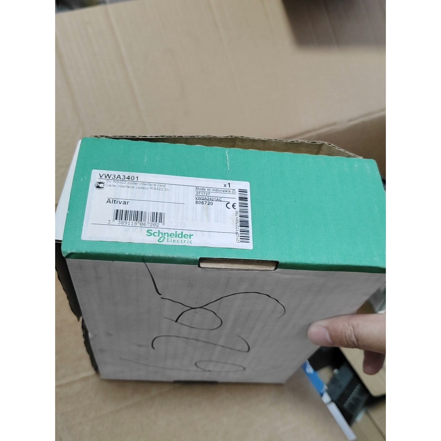 (议价)变频器软起附件卡VW3A3401询价