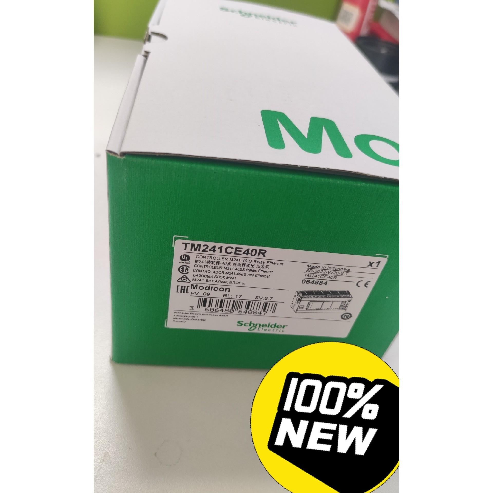 (议价)施耐德可编程控制器TM241CE40R全新原装正品现货需要的询价