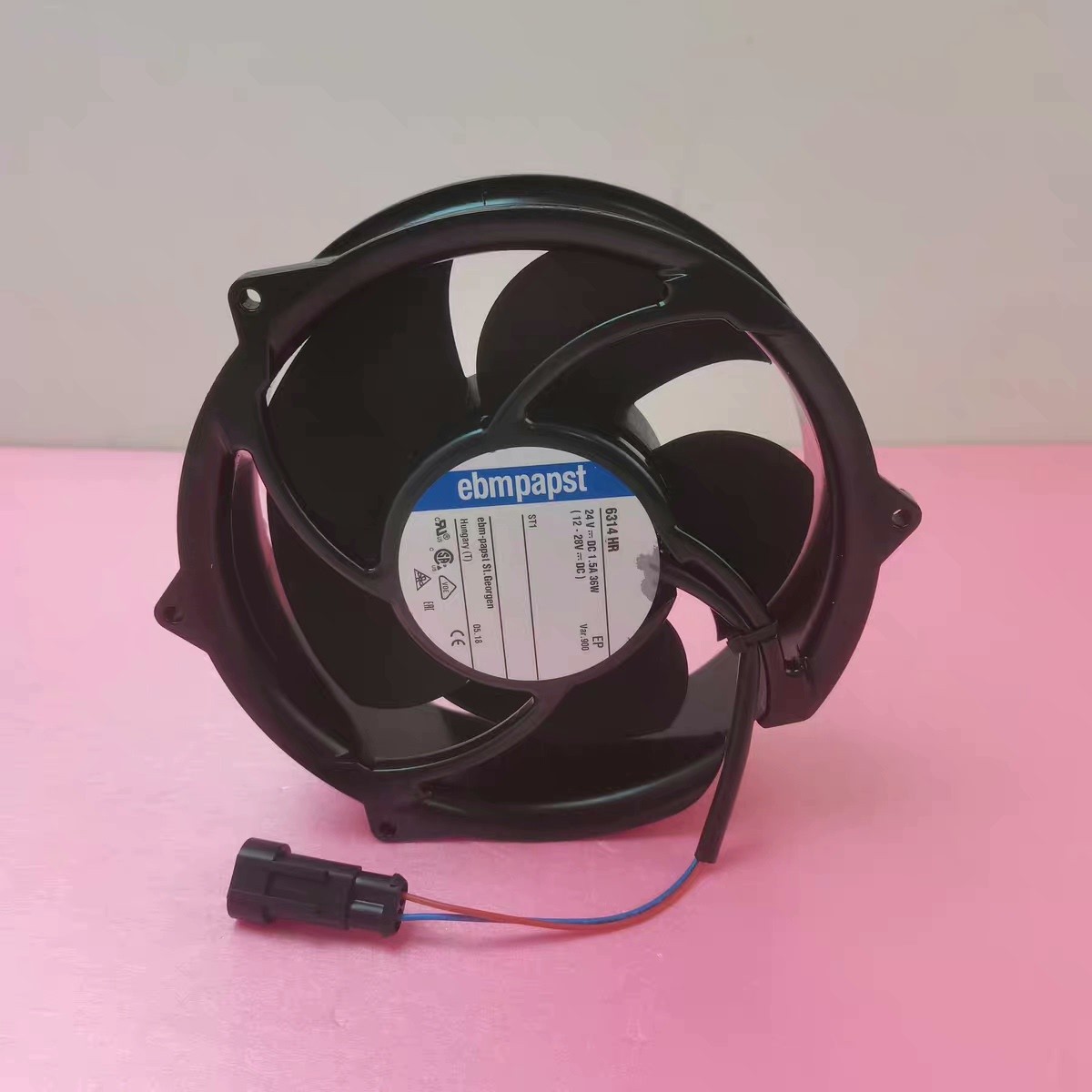 (议价)现货带接口德国EBM 6314 HR二线24V/36W全新库询价