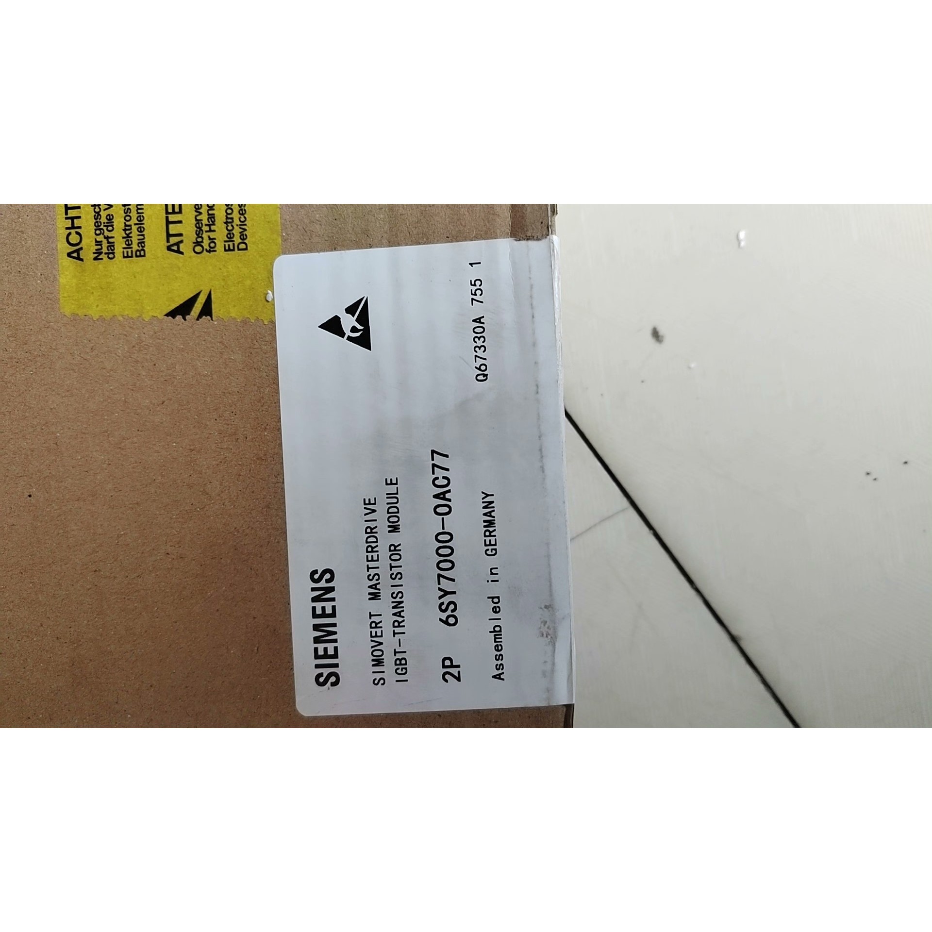 (议价)全新原装西门子6SY7000-0AC77询价