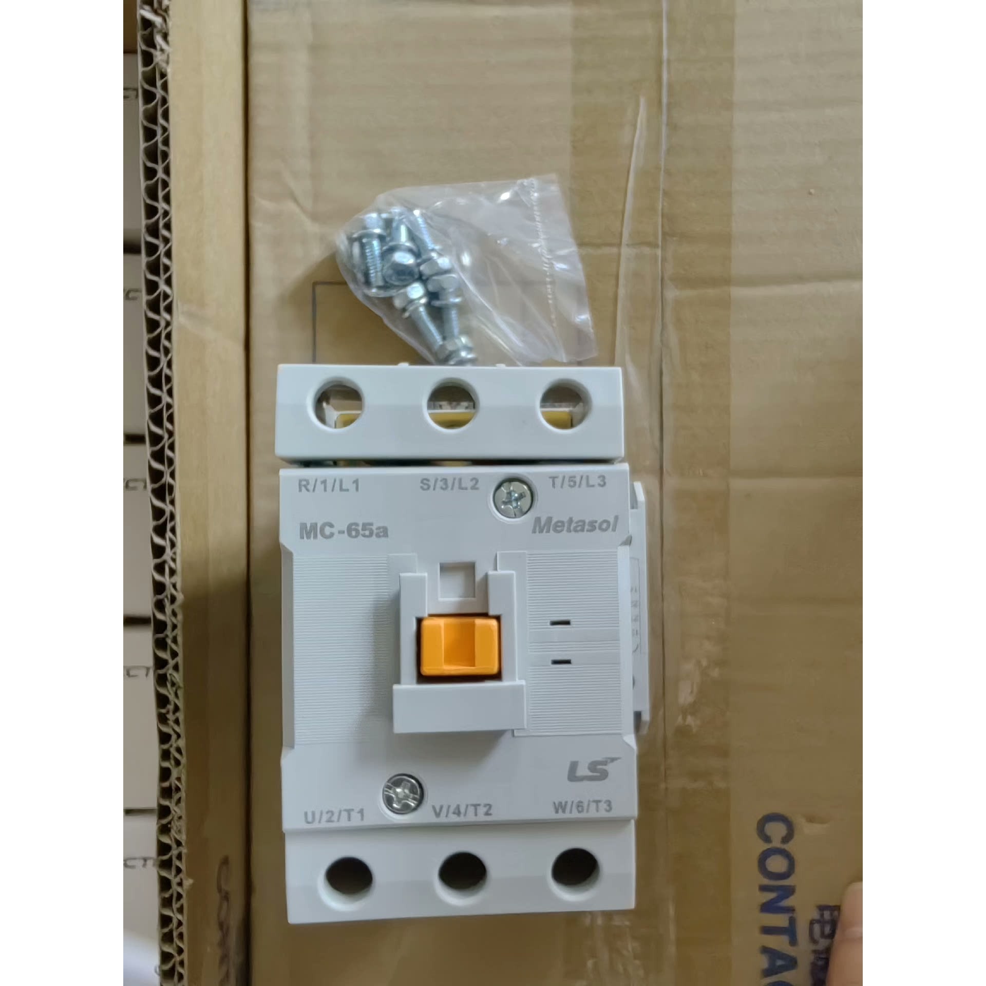 (议价)LS原装正品电磁接触器MC-65a  AC24V  1a1b询价