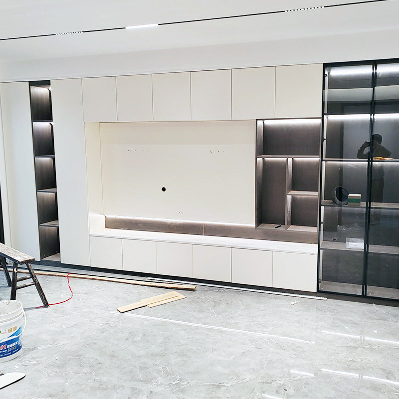 杭州全屋定制柜湖州全实木衣柜工厂定做卧室书房客餐厅整屋家具