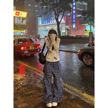 美式高街哥特风白色连帽卫衣外套女春秋季大童初中高中学生棒球服