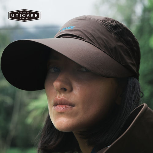 UNICARE户外防晒宽檐鸭舌帽女