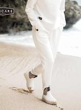 UNICARE舒享版丝绒空气层长裤女 春夏运动休闲户外卫裤 2025新款