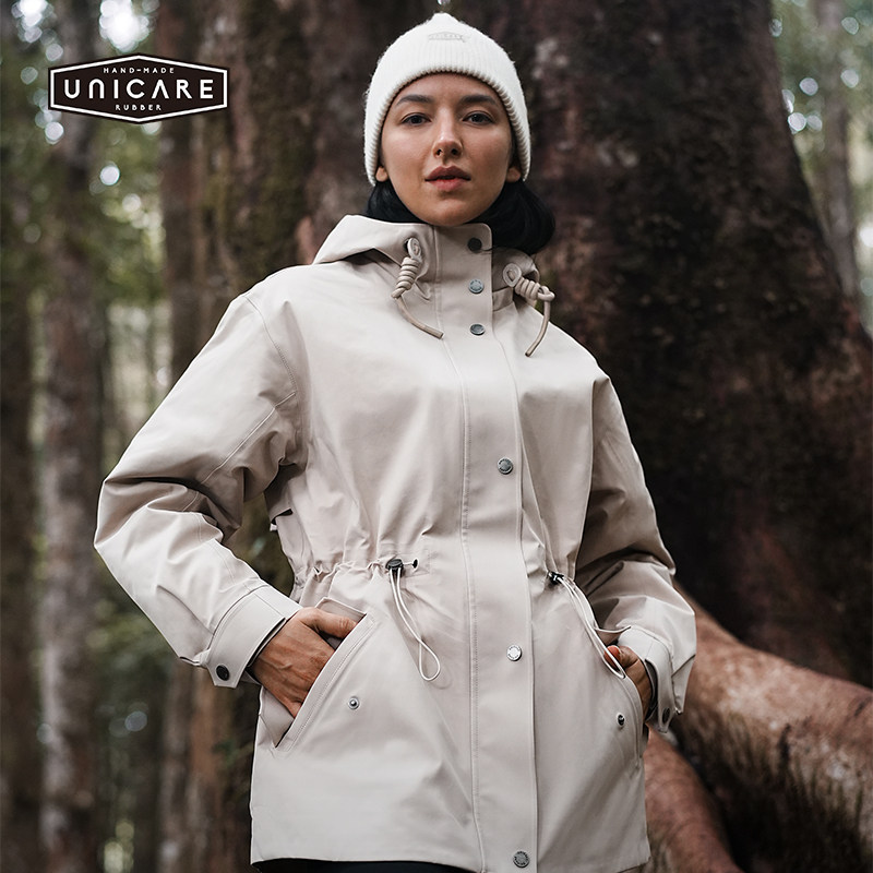 UNICARE秋冬御寒外套高端保暖棉服 防水防风冲锋衣一衣两穿可拆卸