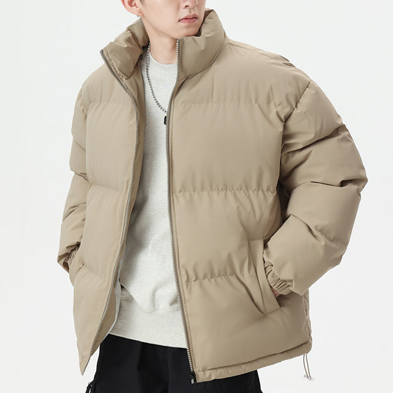 秋冬潮流加厚保暖立领棉衣外套