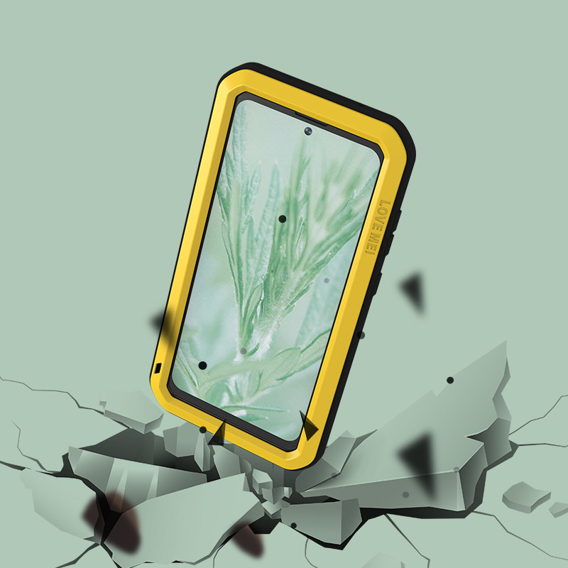 三星s23fe手机壳金属防摔手机壳