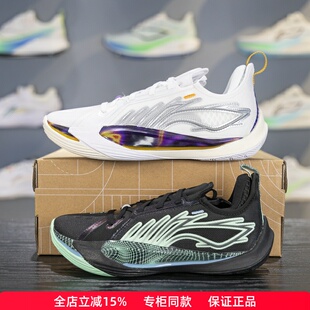 减震回弹透气运动鞋 新款 YKBV094 2025秋季 李宁音速13男大童篮球鞋