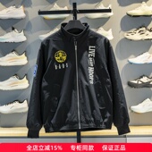 李宁休闲外套男子2026春季 反伍系列加绒宽松立领夹克AFDW069 新款