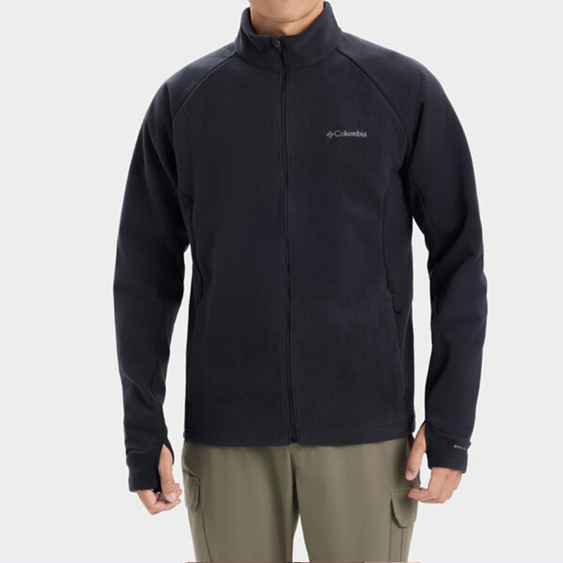 哥伦比亚抓绒衣男户外新款外套