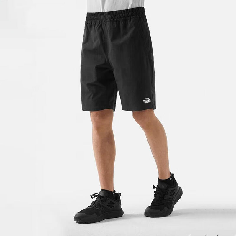 北面新款速干短褲男涼感五分褲