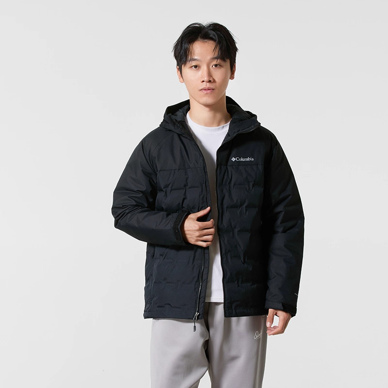 哥伦比亚25秋冬户外男新款羽绒服