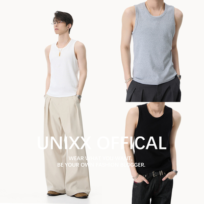 Unixx“版型无敌”精梳棉背心