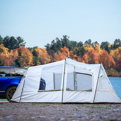 自驾游车尾延伸帐篷露营车边延伸遮阳防雨天幕前厅SUV帐篷车尾帐
