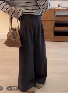 一号童品社  9989女士加绒毛呢裤【B49】