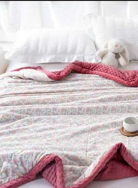 一号童品社     牛奶绒豆豆被【BZ10】