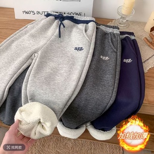 一号童品社 A2154儿童agg加绒裤子【C52】
