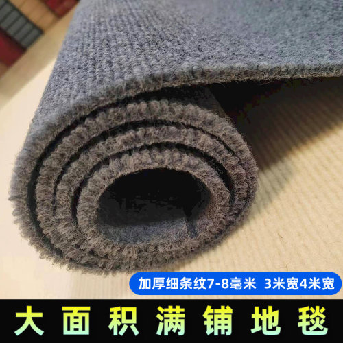 大面积满铺商用办公室地毯加厚