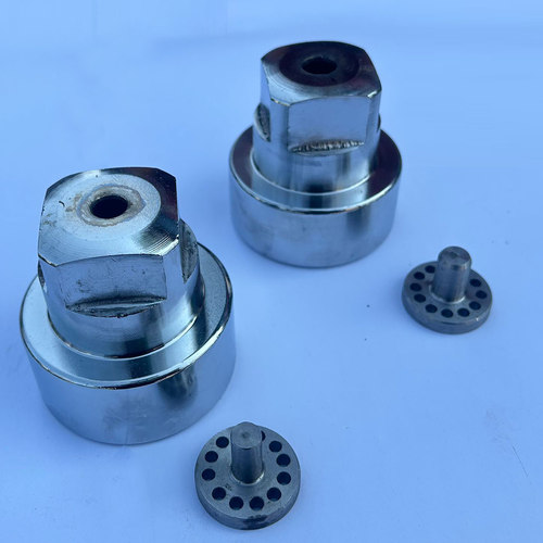 七用膨化机机头 通用专用平头1.3大帽1.0机头大帽头 空心棒模具