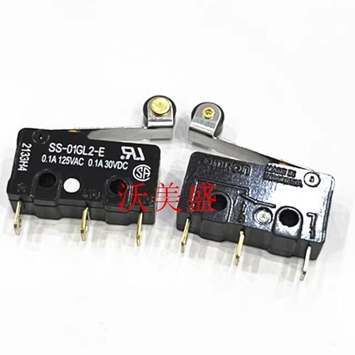 SS-01GL2-E 全新原装正品欧姆龙微动开关 滚珠摆杆 0.1A125VAC