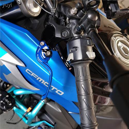 适用春风650NK 400NK 改装短款两指竞技刹车牛角车把离合拉杆手把