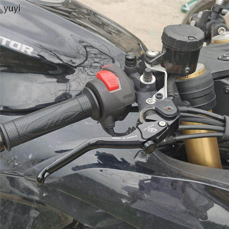 适用川崎 Z1000 Z1000R 07-23年改装铝合金刹车牛角手把离合车把
