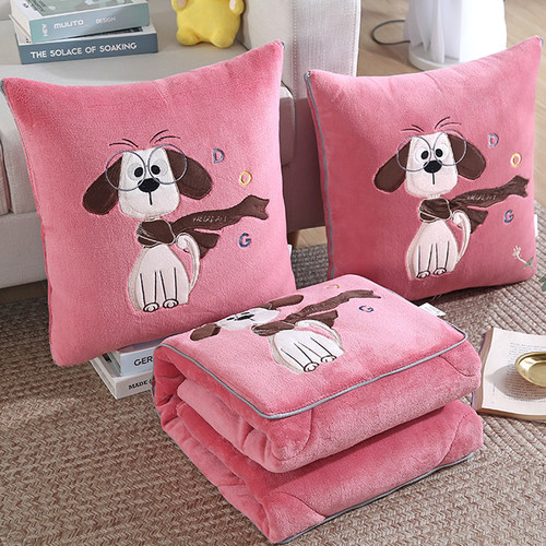 加厚！保暖！抱枕被子两用