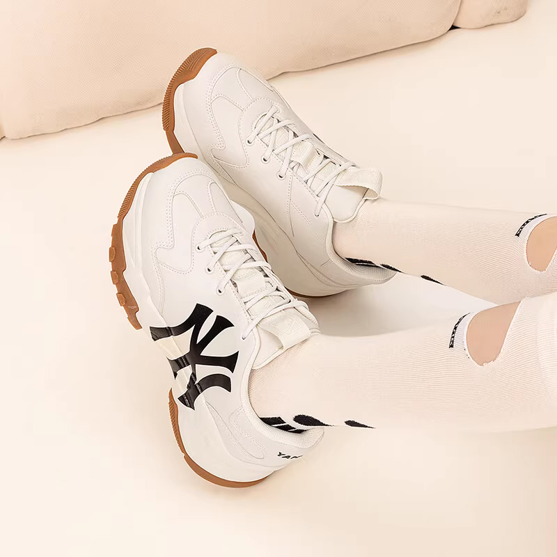 MLB情侣款新款潮流厚底老爹鞋