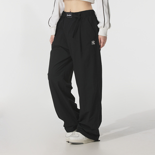 直筒运动裤 MLB男女长裤 NY刺绣速干透气薄款 25夏季 3AWPB1053 新款