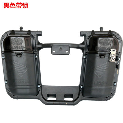 防盗 摩托车保险杠 摩托车护杠 置物箱 骑士车125保险杠前护杠