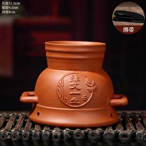 罐紫砂陶瓷随身家用脐灸神玄灸器