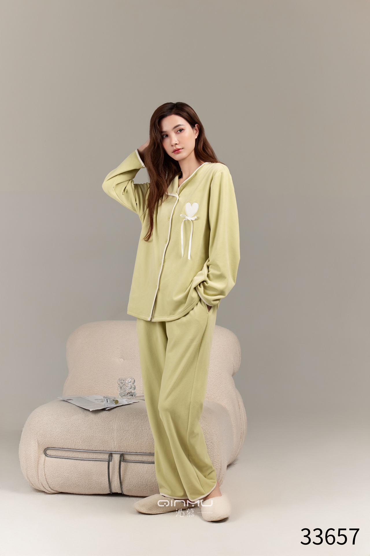 可外穿全件印花时尚不倒绒常规