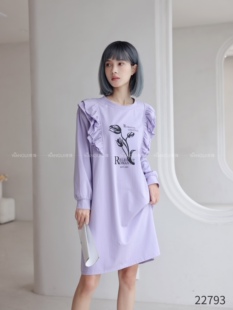 古风睡衣四季女款可爱清新少女春秋纯棉长裙薄款可外穿家居服