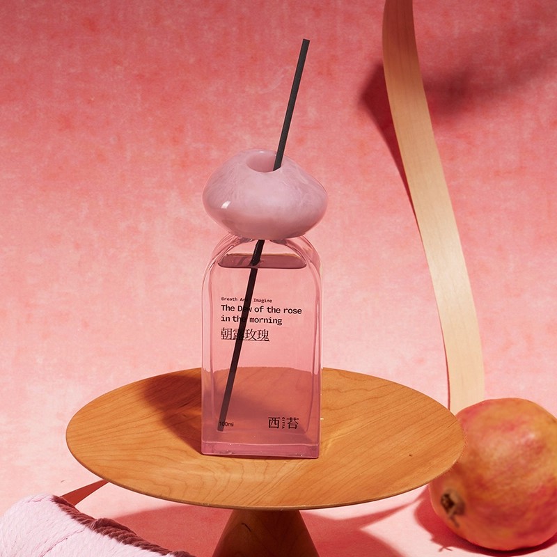 西苔金山玫瑰流光系列无火香薰精油香氛卧室摆件情人节礼物小众女