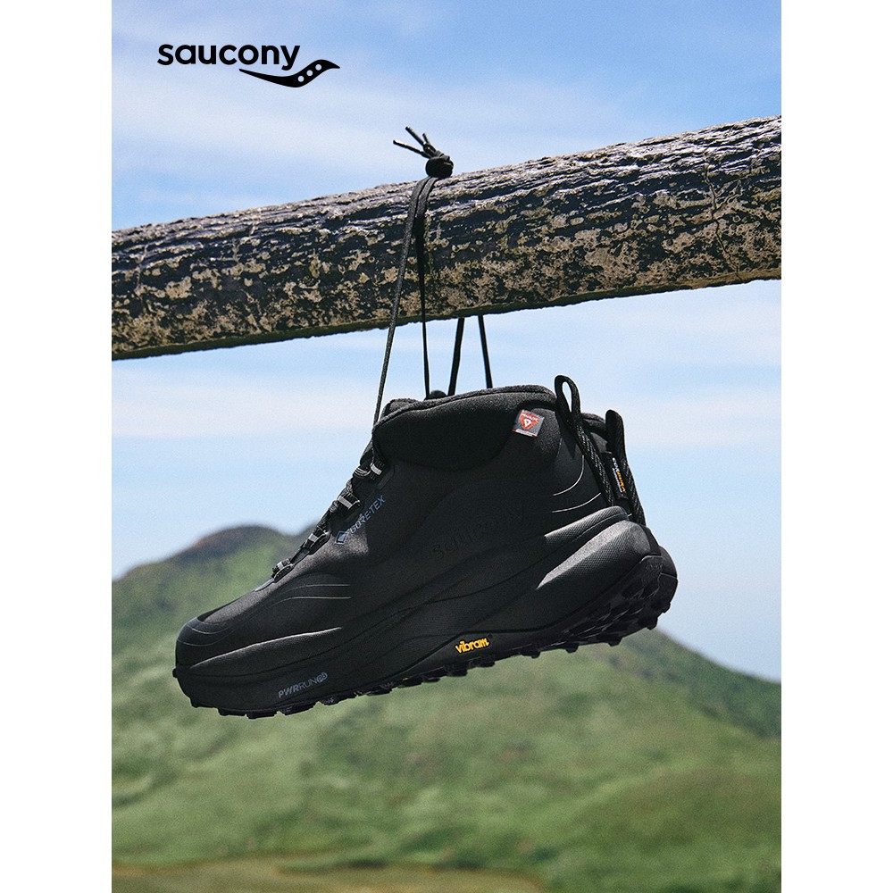 Saucony索康尼XODUS HIKE GTX MID男女户外运动户外徒步鞋缓震鞋