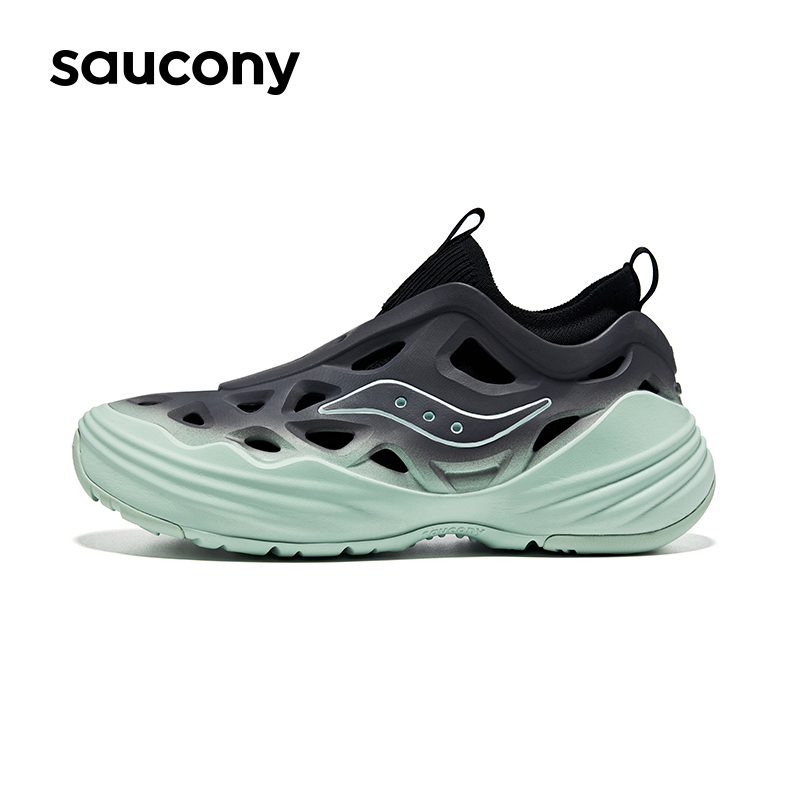 Saucony索康尼FOAM WEB男女夏季洞洞鞋露营徒步凉拖鞋缓震沙滩鞋