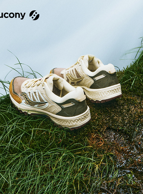 Saucony索康尼GRID PEAK 越野登山鞋防滑耐磨抓地户外男女休闲鞋