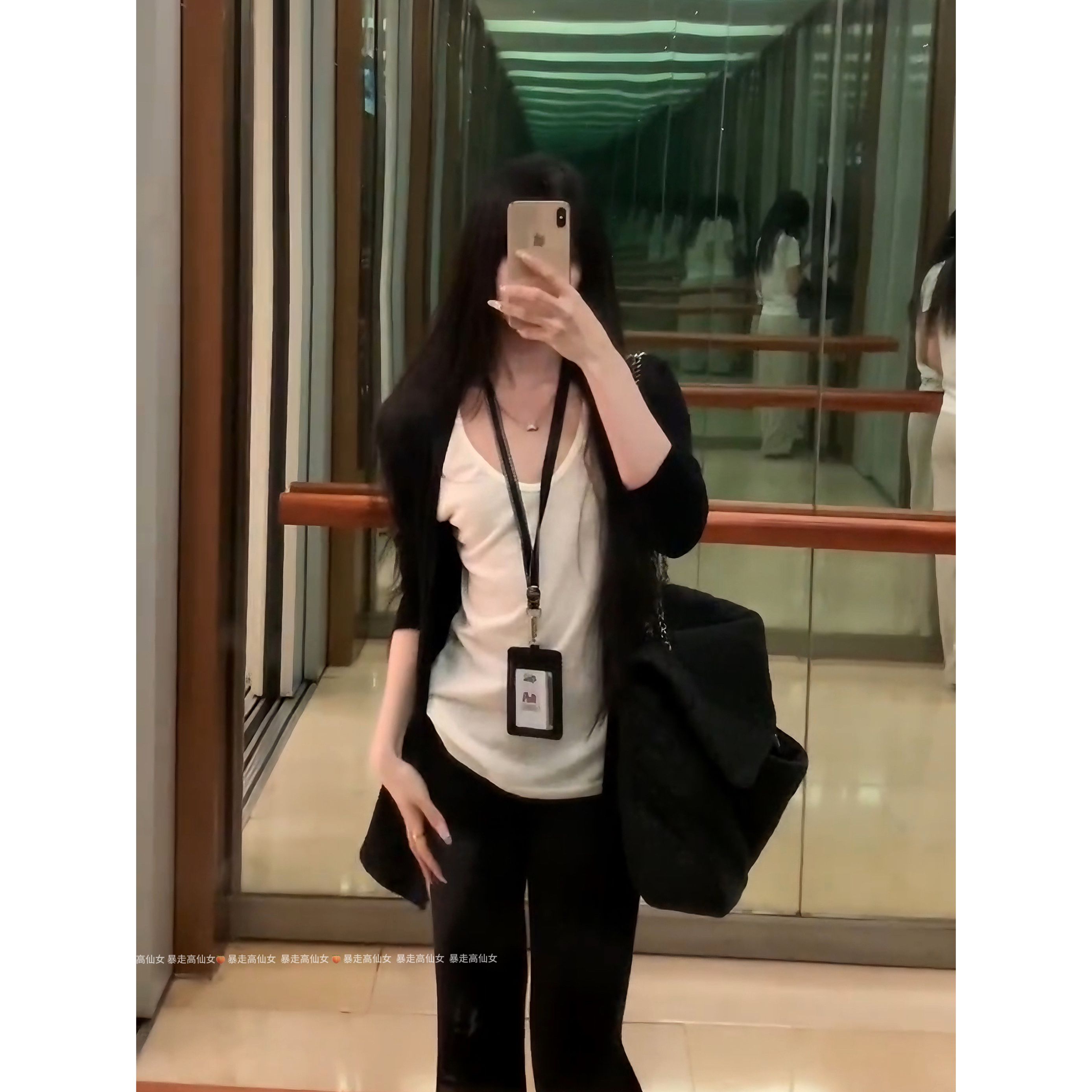 慵懒风开衫套装高个子女生加长版