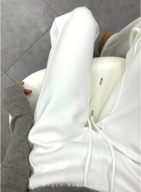 175高个子加长版180高腰显瘦微喇叭裤女2026春夏新款休闲运动卫裤