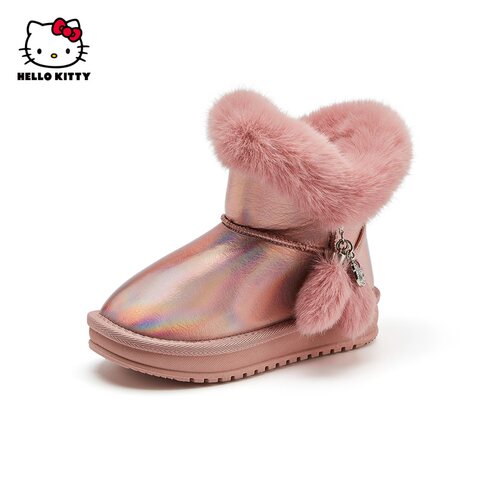 凯蒂猫儿童冬季女童雪地靴